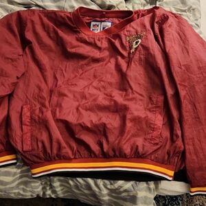 VINTAGE LOGO 7 WASHINGTON REDSKINS PULLOVER SIZE LARGE
